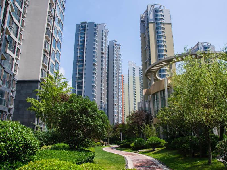 Qingdao Ssc Boutique Apartment Eksteriør bilde